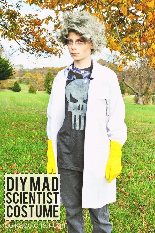 Mad Scientist Halloween Costume 