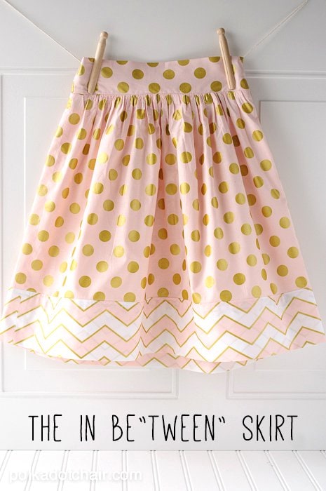 Tween Skirt Sewing Tutorial 