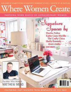 Where Women Create Summer 2012 Cover (1)